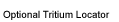 Optional Tritium Locator for Bottom Half